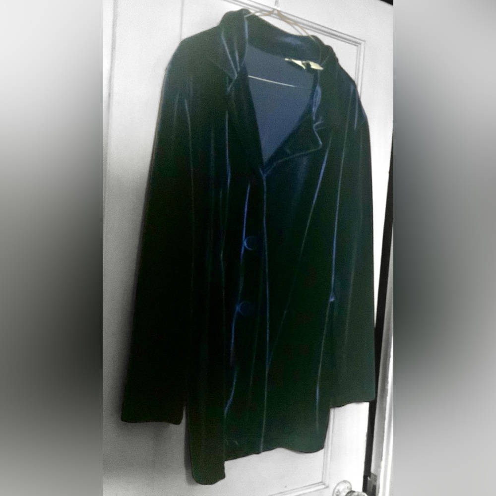 Hillard Hanson Elegant Velvet look Women's Jacket
